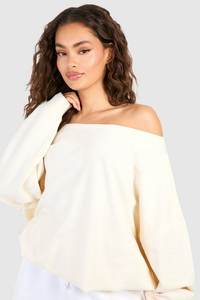 Sweat-shirt personnalisé pour femmes en éponge française surdimensionné à épaules tombantes Sweat-shirt à col rond de haute qualité Fabriqué au Pakistan pour femmes - Product Image 3