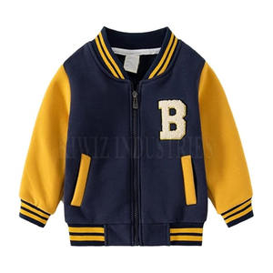 แจ็กเก็ตเลตเตอร์มีผ้าปักลายขนาดพลัสไซส์ OEM ตามสั่ง - Product Image 1