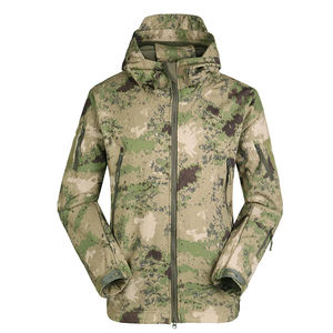 Veste de chasse imperméable respirante en softshell, nouvelle arrivée, vente chaude, vente en gros, vêtements d'extérieur pour la randonnée en automne et en hiver - Product Image 3