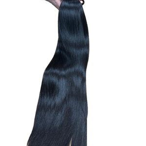 Extensiones de Cabello Humano Virgen Vietnamita Remy, Super Double Drawn, Largo, Liso, al por Mayor - Product Image 1