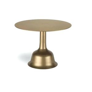 แท่นวางเค้กโลหะสำหรับบ้านโรงแรมและร้านอาหารที่ให้บริการเค้กชุบทองแดงกลมดีไซน์ทันสมัย - Product Image 3