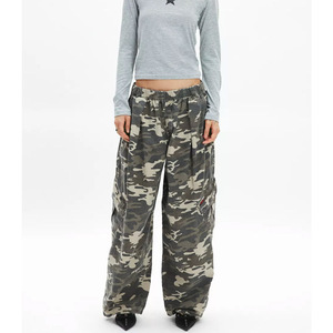 Wholesale Thick <b>Women's</b> Clothing Real Tree Jungle Print <b>Women</b> Workout Heavyweight Cotton <b>Camo</b> <b>Joggers</b> <b>Women's</b> Pants & Trousers - Product Image 2