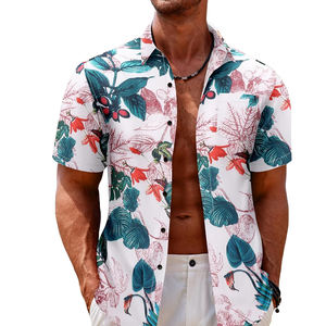 Chemises de plage à sublimation de bonne qualité Chemises de plage confortables à sublimation de qualité supérieure - Product Image 1