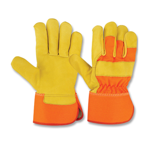 Nuevo artículo de tendencia, guantes de trabajo de alta calidad de cuero de piel de oveja, guantes de trabajo de seguridad canadienses cómodos y resistentes - Product Image 4
