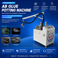 Máquina de Encolado Semiautomática de Dos Componentes AB, Sistema de Dispensación de Pegamento de Precisión, Suministro de Fábrica, Uso Industrial