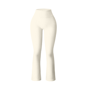 Venta caliente señoras gimnasio Fitness ropa transpirable sin costuras Yoga traje conjunto hecho de Spandex poliéster patrón sólido - Product Image 5