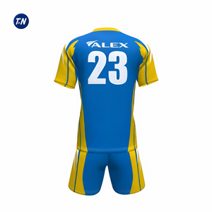 Camisetas de Fútbol de Calidad Profesional |   100% Poliéster Elástico en Cuatro Direcciones Transpirable |   Diseñado para un Movimiento de Alta Velocidad y Comodidad |   Unisex para Adultos - Product Image 5