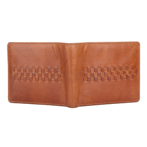 Cartera de cuero para hombre al por mayor con tarjetero, cartera para caballero de la India para exportación, cartera bifold elegante y duradera - Product Image 3