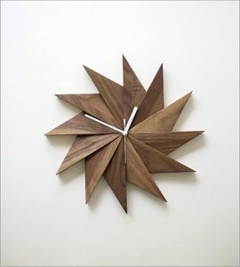 USER CUSTOMIZED WOODEN <b>WALL</b> <b>CLOCK</b> FOR ELEGANT HOME <b>DECOR</b> MODERN Bamboo Body with Natural Rosh for Wedding Occasions - Product Image 4