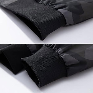 Men's Unique Design Custom Stain Polyester Solid Color <b>camo</b> Style Bomber <b>Jacket</b> High Quality with Stand Collar Men's <b>Jackets</b> - Product Image 5