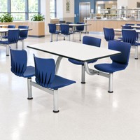 Qualité garantie fabricant italien meubles de restaurant Table monobloc Marmolada durable pour l'exportation