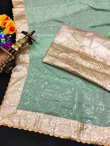 La plus belle collection de saris Seqwance de Fabzone Vêtements et accessoires musulmans traditionnels - Product Image 6