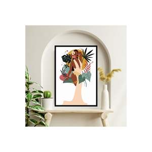 Table en MDF pour femmes de grande taille 70x50cm Cadre d'impression de qualité décolorée Arts muraux 13' - Product Image 3