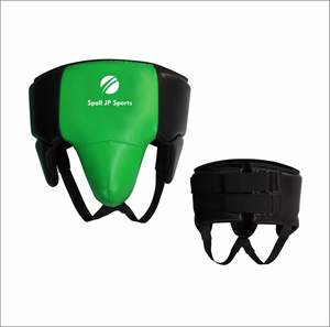 Protège-aine de boxe personnalisé OEM, haute qualité, dernière génération, protection 100% cuir véritable pour l'entraînement et le sparring - Product Image 4
