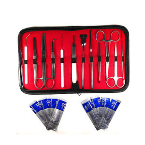 MEDIHEAL SURGICAL CORPORATION Kits chirurgicaux personnalisés de 12 pièces, manche de scalpel, pinces, outils, ensembles, étui en cuir, modèle MSC-H-1013 - Product Image 3