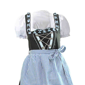 Venta al por mayor señoras Dirndl vestido impreso Frock / Dirndl mujeres más nuevas bávaro Oktoberfest disfraces Dirndl - Product Image 2