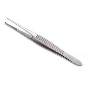 Fórceps de disección Gillies con 1x2 dientes 15cm Fórceps de instrumentos quirúrgicos de un solo uso de acero inoxidable al por mayor de alta calidad - Product Image 3