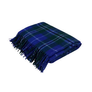 Manta suave de lana azul Douglas de la mejor calidad, nuevo diseño del fabricante indio - Product Image 3