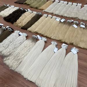 ผมต่อแบบมัดผมสีดำธรรมชาติ100% ผมมนุษย์เวียดนามมีหลายสีในสต็อก - Product Image 5