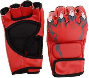 GAF logotipo personalizado Mma guantes de boxeo PU medio dedo Mma guantes para entrenamiento guantes de boxeo duraderos aceptados logotipo personalizado - Product Image 2