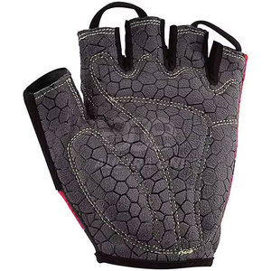 Gants de cyclisme d'hiver modernes pour hommes en cuir respirant, demi-doigts, légers, avec fermeture auto-agrippante, antidérapants pour l'entraînement en extérieur - Product Image 3