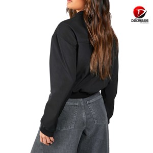 Nuevas chaquetas elegantes chaquetas de mujer 2025 chaquetas de moda personalizadas al por mayor para damas informales - Product Image 2