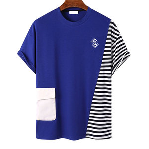 เสื้อยืดผู้ชายผ้าฝ้าย 100% แห้งเร็ว ใส่สบาย ระบายอากาศได้ดี ทรงหลวม พิมพ์ลาย เป็นมิตรกับสิ่งแวดล้อม - Product Image 1