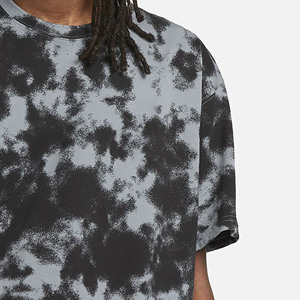 T-shirts en coton 100% de style hip-hop 2024, poids lourd, séchage rapide, amples, blancs, délavés à l'acide, personnalisables, vintage, surdimensionnés, pour hommes - Product Image 5