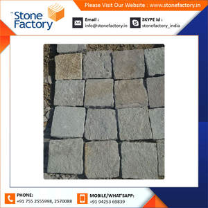 Adoquines Decorativos para Exteriores en Mezcla de Amarillo y Marrón, Pulidos, Cuadrados y con Formas Personalizadas para Caminos de Entrada y Jardinería - Product Image 2