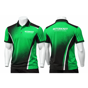 Camiseta de Golf OEM para Hombre con Logotipo Personalizado |   Ropa Deportiva Transpirable de Manga Corta, Tejida, 100% Algodón - Product Image 5