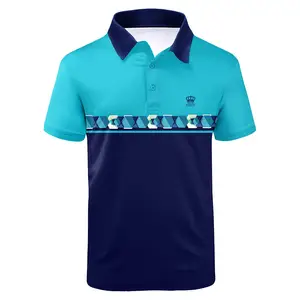 Хит продаж, лучшая дизайнерская футболка-поло для гольфа, Мужская хлопковая футболка-поло с коротким рукавом, сделанный на заказ