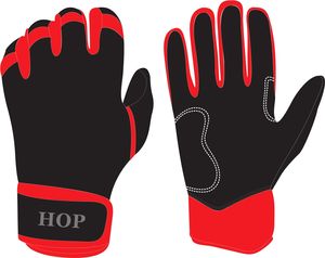 Gants de frappe de baseball et softball colorés de haute qualité pour lanceur, en cuir, pour gaucher, unisexe, vente en gros, gants pas chers - Product Image 4