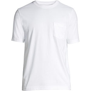 Camiseta lisa en blanco al por mayor para hombre, ajuste de secado rápido, 100% algodón, diseño de tamaño de logotipo personalizado, multicolor de Bangladesh - Product Image 3