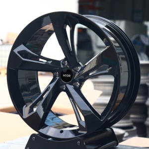 Jantes forgées HTOR Y Spoke 22x11 5x112 Noir brillant Jantes en alliage Pièces modifiées de luxe Convient pour RS7 M8 GT63 Classe S <span class=keywords><strong>Maybach</strong></span> - Product Image 3