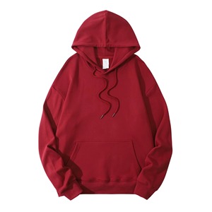 Sudadera con Capucha de Forro Polar para Hombre, 100% Algodón, de Primera Calidad, Transpirable, de Secado Rápido, Diseño Sólido, Ropa Casual para Adultos - Product Image 5