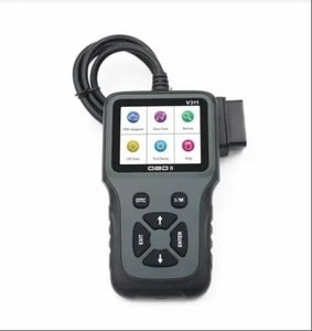 Rinku Motors V311 OBD сканер Профессиональный автомобильный диагностический инструмент OBD2 считыватель кодов для обнаружения неисправностей двигателя и проверки автомобиля