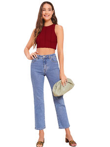 High Demand Exclusive <b>Knitting</b> Western Wear Premium Indian Boutique's <b>Top</b> Latest Regular <b>Tank</b> Short Shirt Comfortable Regular - Product Image 4