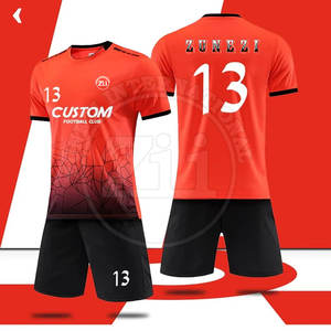 Uniforme de Fútbol de Poliéster 100% de Alta Calidad y Bajo Precio, Fabricación en Pakistán, con Logotipo Personalizado, Servicio OEM, Nuevo Estilo al por Mayor - Product Image 2