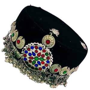 Casquette de style afghan pour femmes de haute qualité, nouvelle arrivée 2025, confortable, élégante, broderie à la main, réglable, quatre saisons, décontractée - Product Image 1