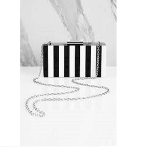 Diseño de forma ovalada lujo indio resina personalizada color con brillo diseño resina señoras bolso de mano bolsos de hombro - Product Image 2