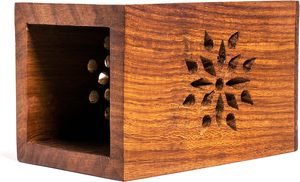 Wood Pen Cup Pencil Holder for Desk Decor Desk Organizer Wooden Pencil Holder Wood Pen Holder Multi Purpose Use Pencil Cup - Product Image 5