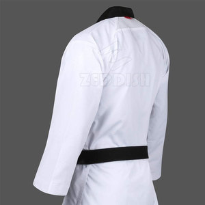 2025 Uniformes de judo de la mejor calidad hechos a medida lisos con logotipo personalizado Venta al por mayor Trajes de Judo para artes marciales - Product Image 6