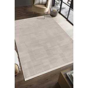Tapis Akasya AK008 Netline Home Rugs Depot 100% acrylique, non-muant, durable pour chambre à coucher, chambre d'enfant, taupe, style moderne - Product Image 3