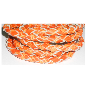 High Quality Vintage 8mm Round Flat Wax Cord DIY Jewelry Findings Durable Polyester Material for Crafts Accessories - Product Image 1