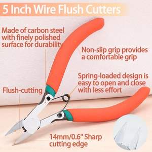 Coupe-fil de précision de haute qualité Ultra pour pinces coupantes latérales pinces fabrication de bijoux bricolage artisanat outils en acier au carbone - Product Image 2