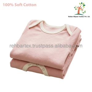 Body de Bebé 100% Algodón Suave, Manga Corta, Mono para Bebé, Duradero, Transpirable, en Varios Colores y Tallas - Product Image 2