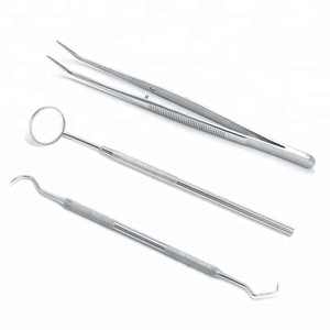 ชุดตรวจทันตกรรมศัลยกรรมแอสทริน ชุดตรวจโรคปริทันต์ขั้นพื้นฐาน พร้อมเครื่องมือเคลือบซิลิโคนสีดำ - Product Image 4