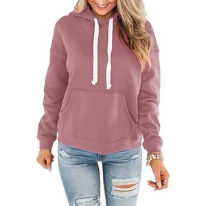 Sweats à capuche surdimensionnés personnalisés pour femmes tissu de coton respirant imprimé uni sweats à capuche vierges fabriqués au Pakistan GGsports - Product Image 6