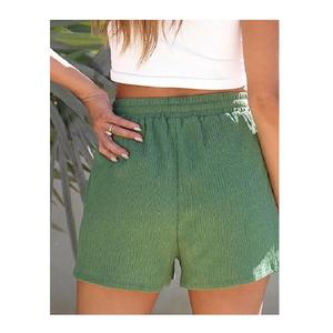 Haute qualité 100% coton français éponge respirant femmes Bermuda Shorts personnalisable décontracté couleur unie meilleur prix Bangladesh - Product Image 2