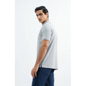 Polo personalizado Camiseta 100% algodón logotipo personalizado Impresión de talla grande transpirable Color sólido polos verano ropa Casual - Product Image 3